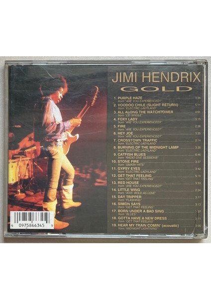 Jimi Hendrix Gold CD (Dönem Rus Baskı Cd) fiyatları
