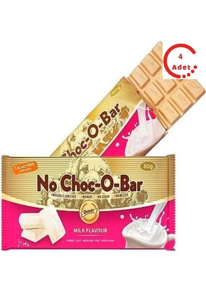 No Choc O- Bar Sütlü Köpek Ödülü x 4 Adet
