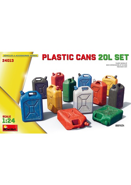 24013 1:24 Plastik Bidonlar 20L Set