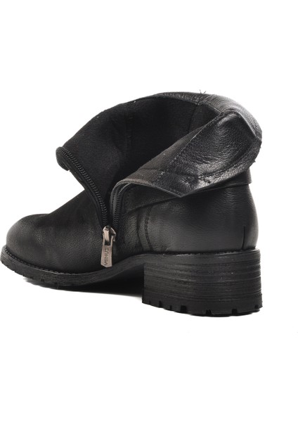 Siyah Nubuk Deri Kadın Biker Bot fırsatları