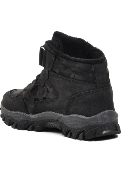 Siyah Cırt Cırtlı Çocuk Trekking Ve Outdoor Bot fırsatları