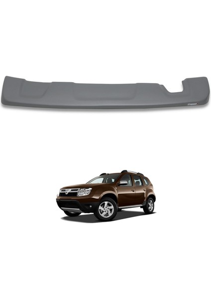 Dacia Duster Difüzör Arka Tampon Altı - Gri | (2010-2018) fiyatları