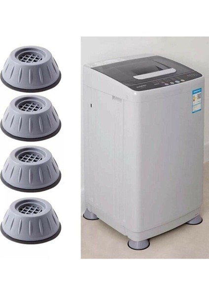 4'lü Çok Renkli Titreşim Önleyici Kaydırmaz Vantuzlu Makine Stoper Seti indirimleri