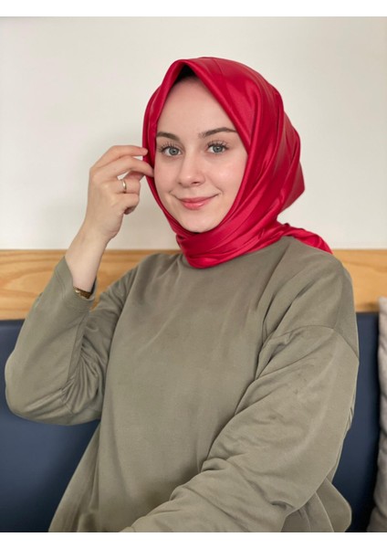 Kırmızı Siyane Scarf Kristal Eşarp fiyatları