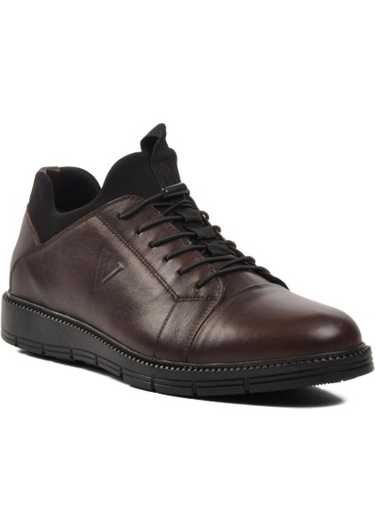 Kahve Deri Erkek Casual Ayakkabı modelleri