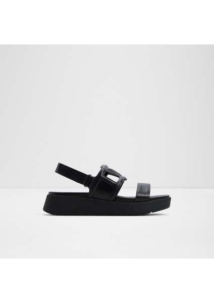 Onuvıa Sandalet Düz Sandalet - Siyah