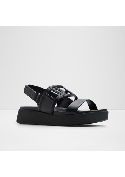 Onuvıa Sandalet Düz Sandalet - Siyah fırsatları