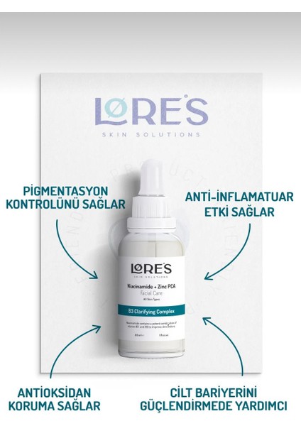 Kuvvetlendirici Detoks Seti - Glycolic Acid Aha Gözenek Sabitleyici Niacinamide Zinc Pca Serum fiyatları