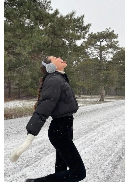 Katlanabilir Peluş Kulaklık