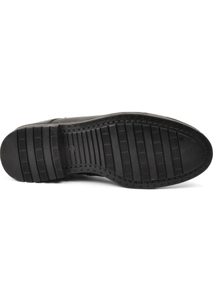 Siyah Içi Kürklü Deri Klasik Erkek Bot indirimleri
