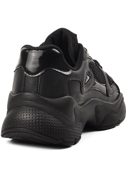 Siyah Kadın Spor Ayakkabı Sneaker fırsatları
