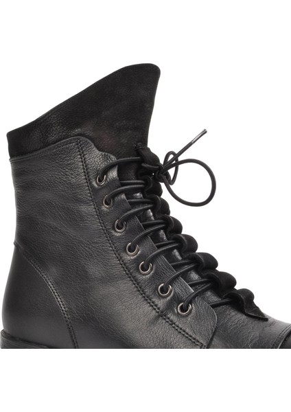 Siyah Deri Kadın Bot fiyatları