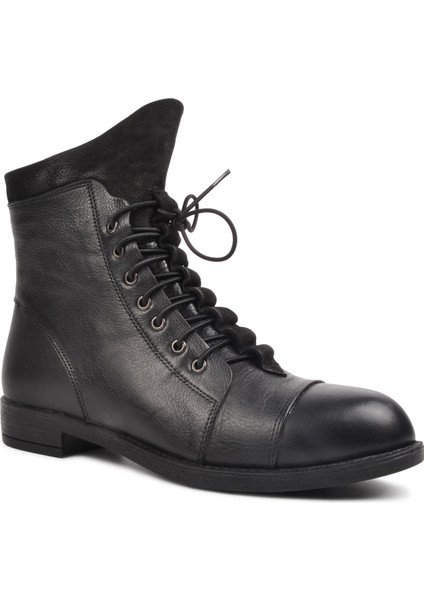 Siyah Deri Kadın Bot modelleri
