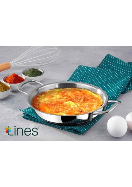 Oscar Çelik Omlet Sahan 20CM