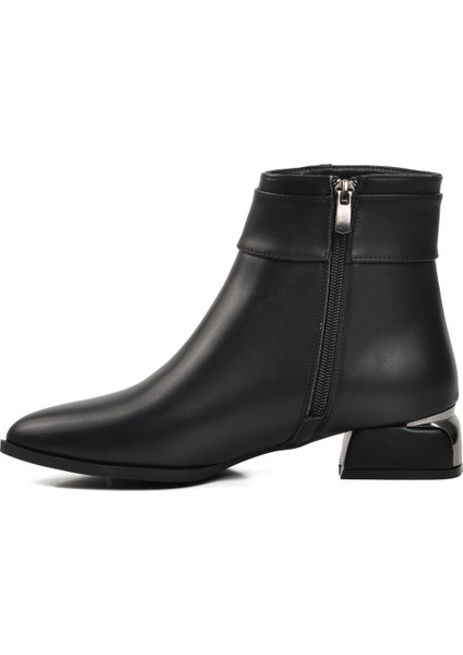 Siyah Kadın Topuklu Bot modelleri