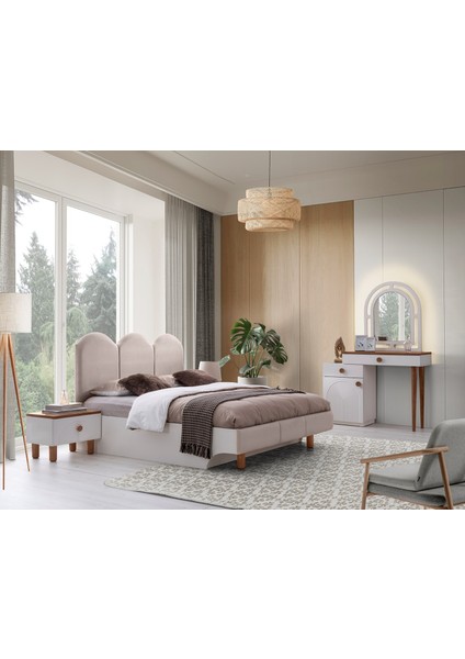 Köşk Mdf Bazalı Yatak Odası Takımı