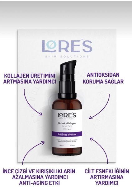 Cilt Besleyici & Leke Karşıtı Set - Retinol + Collagen Vita-A + Alpha Arbutin Hyaluronic Acid Serum indirimleri