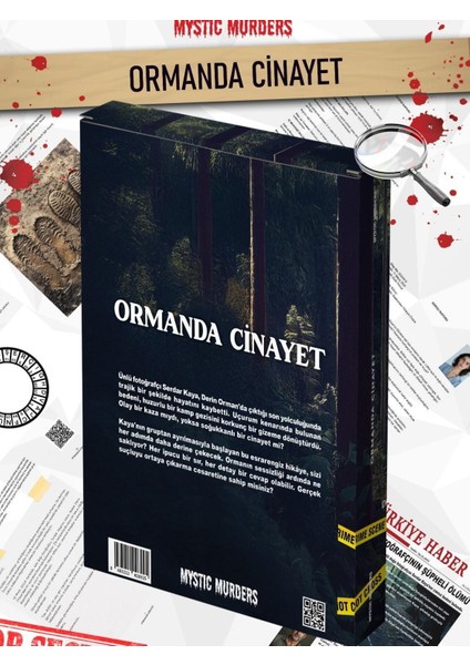 Dedektif Vaka Çözme Oyunu Ormanda Cinayetler Dosyası fiyatları