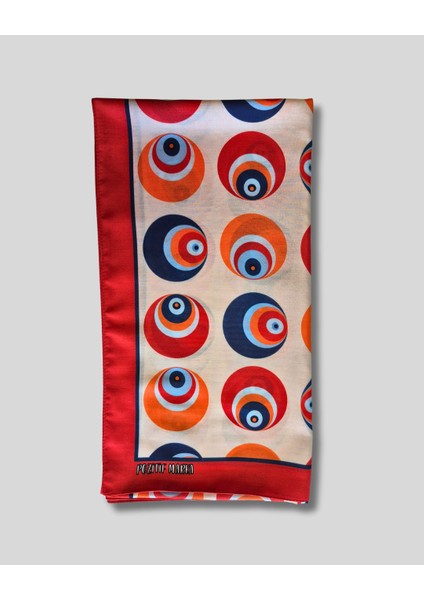 Kırmızı Pamuk Şal Türk Osmanlı Çintemani Desenli 70CMX190CM fırsatları