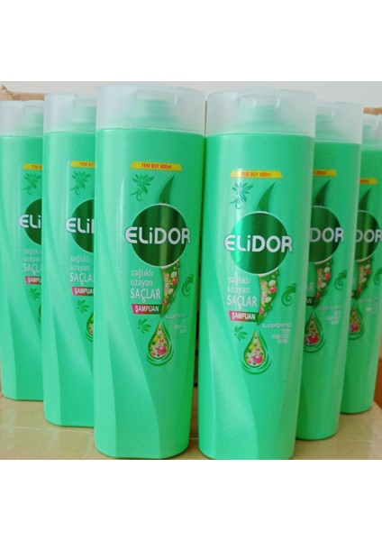 Sağlıklı Uzayan Saçlar Şampuan (400 ml x 6 Adet )