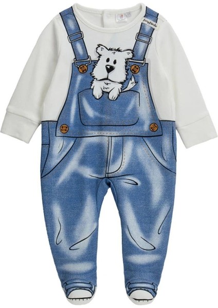 Original Marines Erkek Bebek Baskılı Tulum