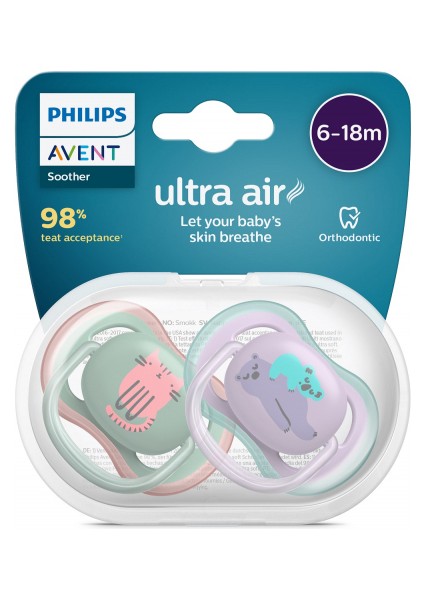 Avent Ultra Air Emzik 6-18 Ay Kız