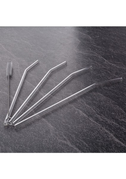 Renkli cam pipet seti, şık ve kullanışlı içecek aksesuarları modelleri