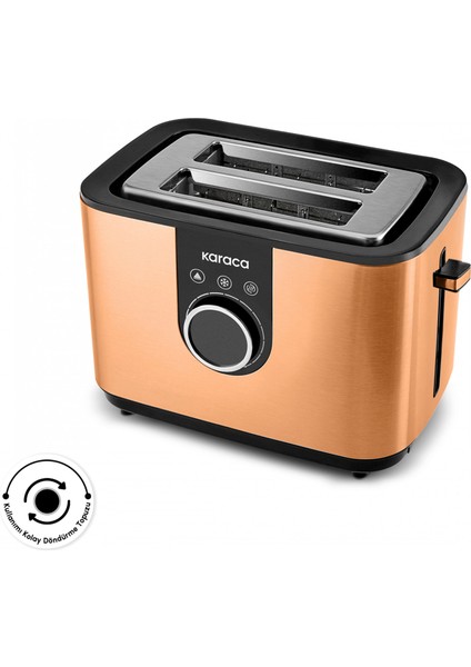 Series 2303 Inox Ekmek Kızartma Makinesi Bronze