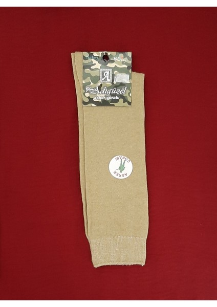 Yeni Adıgüzel Asker Çorap 6'lı Paket Dizaltı Çorap