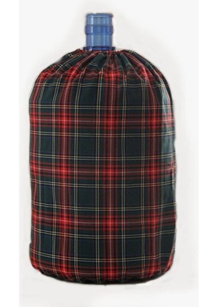 Renkli ekoseli damacana kılıfı, şık ve kullanışlı su koruma ürün. fiyatları