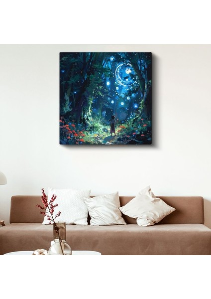 Ateş Şefi - Mutfak Büyüsü Anime Kanvas Tablo