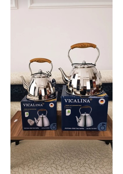 Demliği1,5l Çaydanlığı 3l Saç Rengi ile Mutfağınıza Yakışır Çaydanlık Takımı modelleri