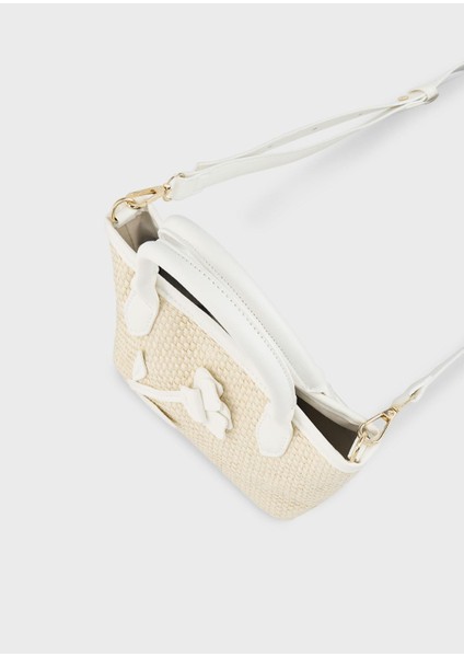 Kız Çocuk Çiçekli Hasır Çanta fırsatları