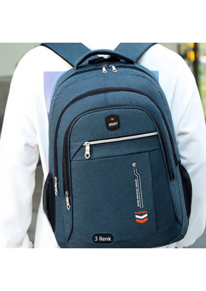 Erkek Siyah Turuncu Outdoor Sırt Çantası fiyatları