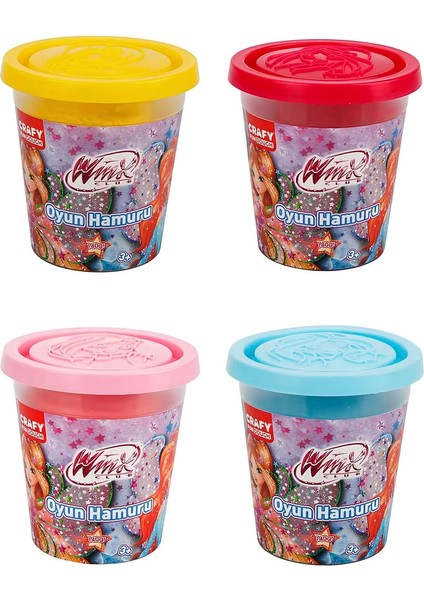 Winx 4'lü Oyun Hamuru 560 gr