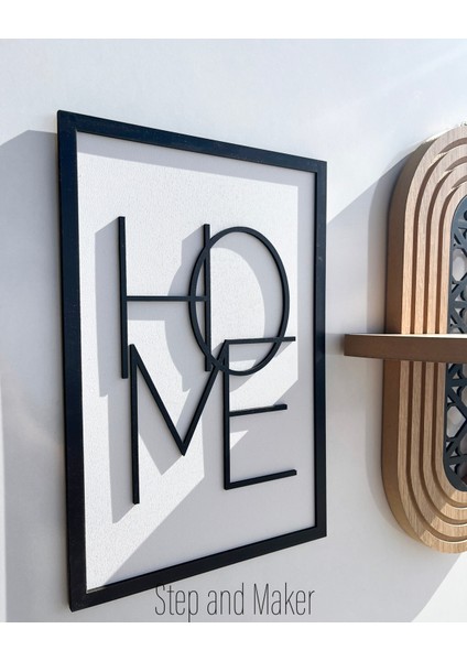 Çift Katmanlı 'home Love Tablo' & Ortası Desenli Duvar Rafı indirimleri