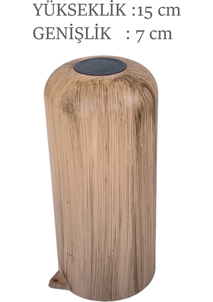 Bohem Kapsül Ayak 15CM - Ceviz Rengi