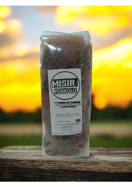 Doğal Kurutulmuş Mısır Püskülü 500 gr