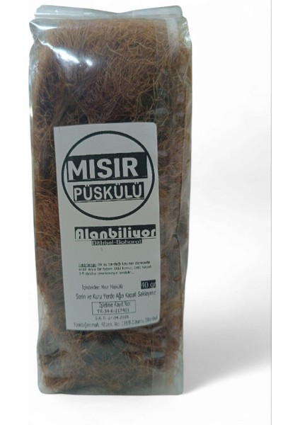 Doğal Kurutulmuş Mısır Püskülü 500 gr