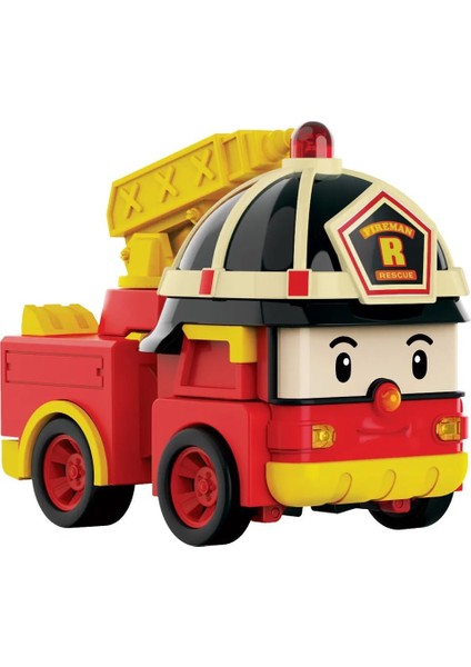 Polı MRT-686 Sesli ve Işıklı Robocar Poli Büyük Transforming Robot Roy -Necotoys