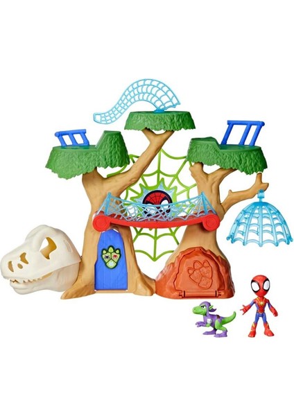 F9477 Spidey ve Inanılmaz Arkadaşları - Dino Webs Ağaç Evi Set