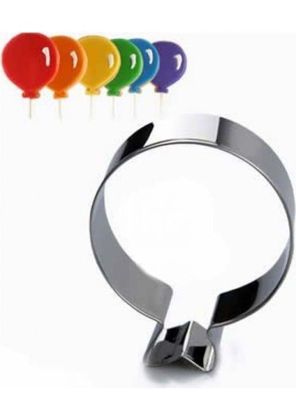 Renkli Metal Balon, Havalı ve Şık Dekorasyon Aksesuarı, Çok Renkli, Dayanıklı ve Eğlenceli