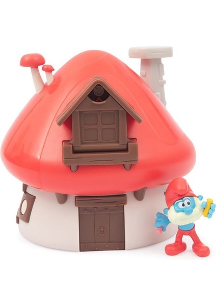 PUF40000 Şirinler Şirin Baba Mantar Evi Oyun Seti
