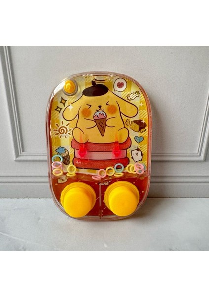 Pompompurin Sanrio Sevimli Köpek Sulu Halka Geçirme Oyunu Oyuncak
