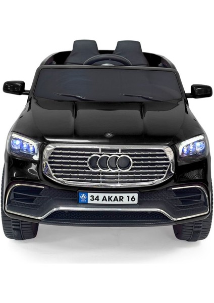 97-114 Admire Kumandalı Akülü Araba Siyah 12 Volt -Akar Oyuncak modelleri