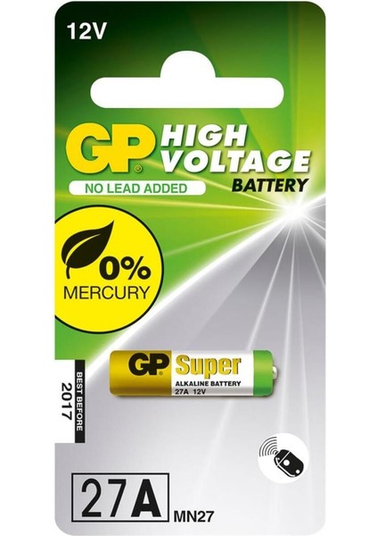 Mini Kumanda Pili - Alarm - Araç Kumandası - Kapı Kumandası Pili (4767) - GMS6642-9225