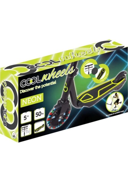 Cool Wheels Işıklı Scooter Yeşil
