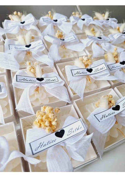 Lotus Mum Nişan,nikah,söz Hediyelik 20 Adet modelleri