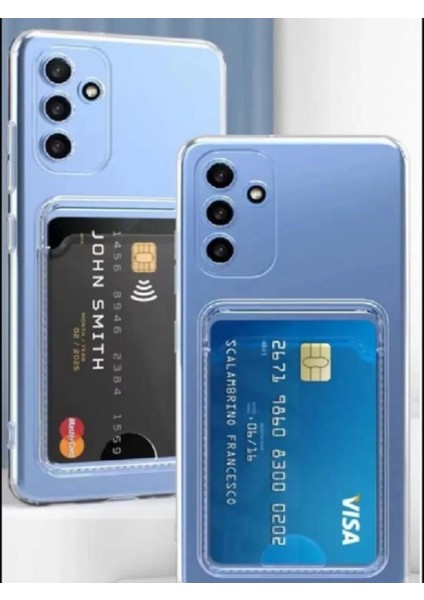 Samsung Galaxy A36 5g Kartlık Şeffaf Silikon kılıf Case
