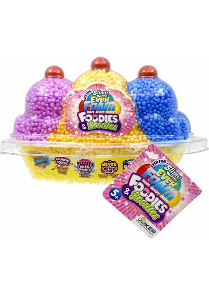 Slimy Ever Foam Foodies & Goodies